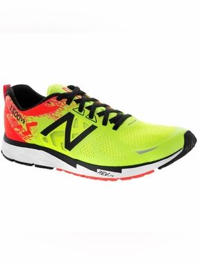 New Balance 1500v3 running shoes in the Lime Glo/Alpha Orange Men’s 9